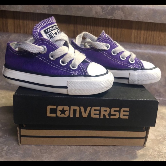 purple converse size 3